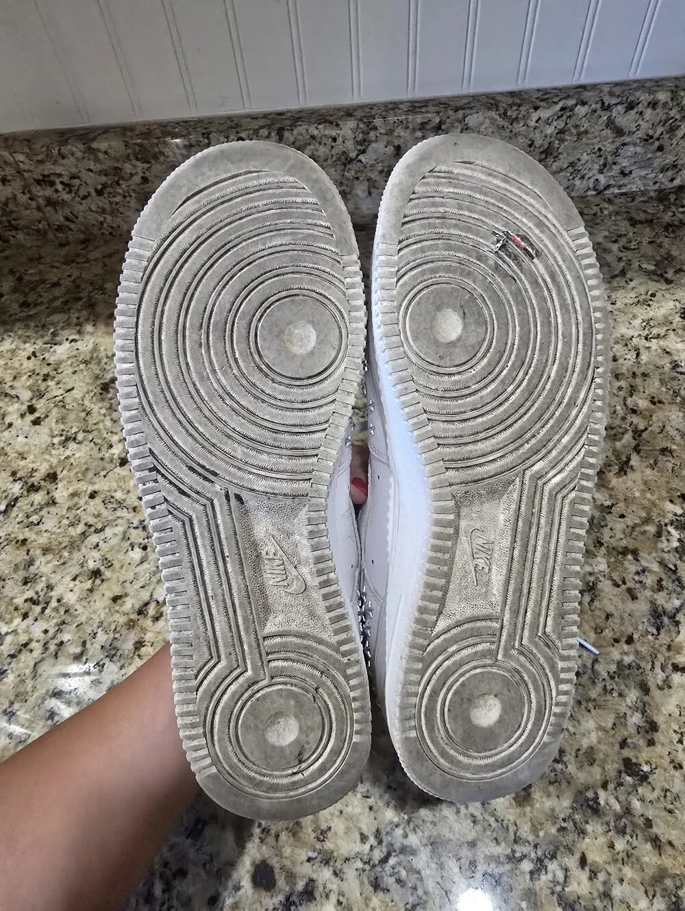 Nike Air Force 1 Low Star-Studded White Size 9.5